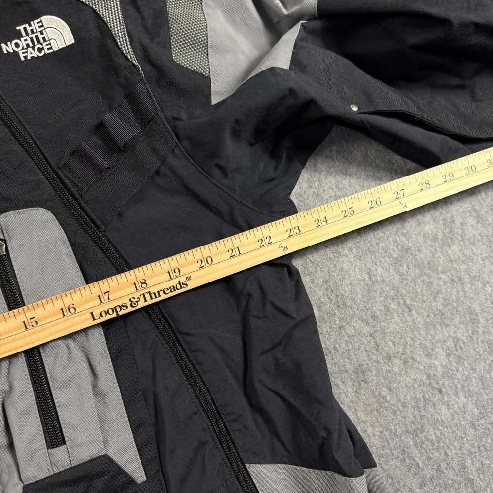 The North Face Steep Tech Jacket Mens L Black Gray F08 2008 Ski Gorpcore